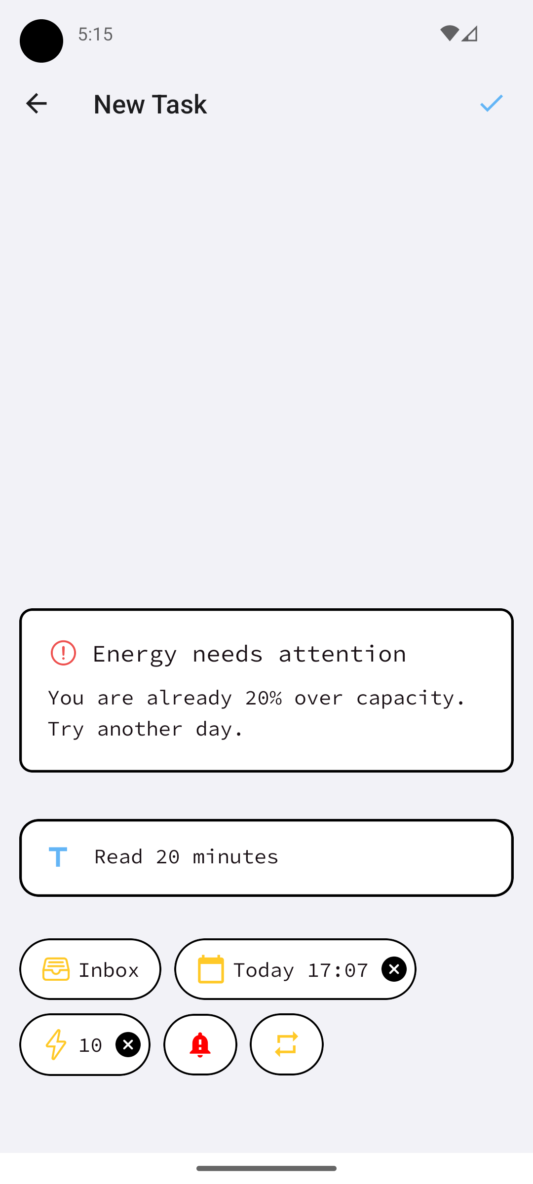 Plan around your energy, not against it screen